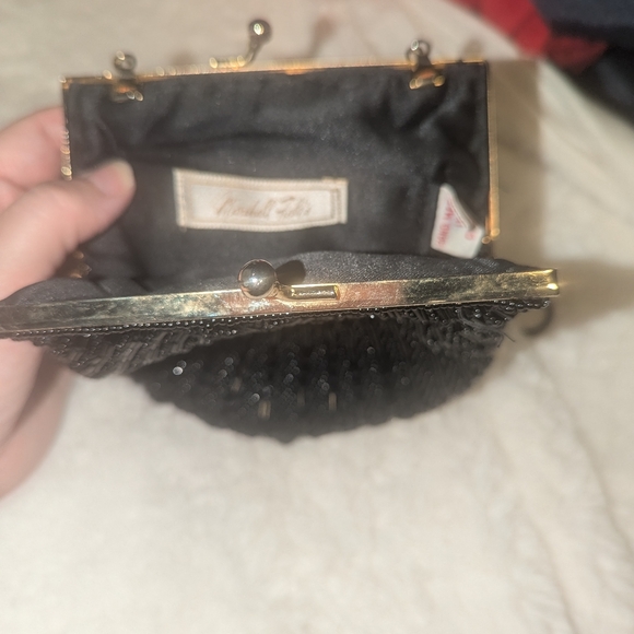 Marshall Fields Glass Beaded Evening Bag - Picture 2 of 8